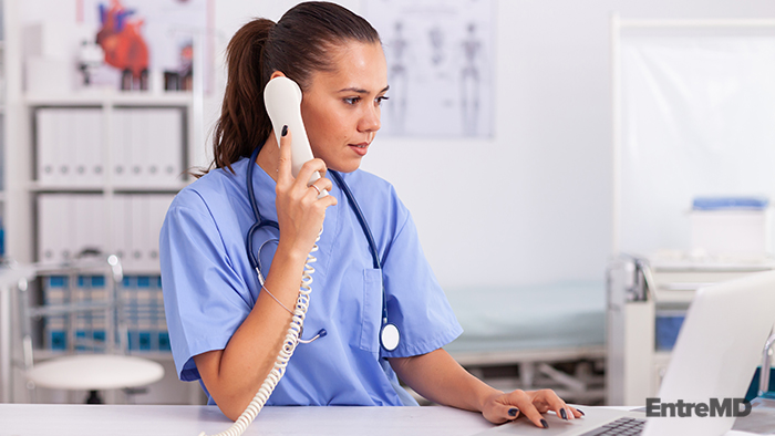 Nurse Making Calls