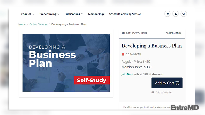 Developing a Business Plan Course