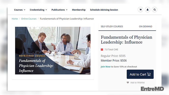 Fundamentals of Physician Leadership Influence