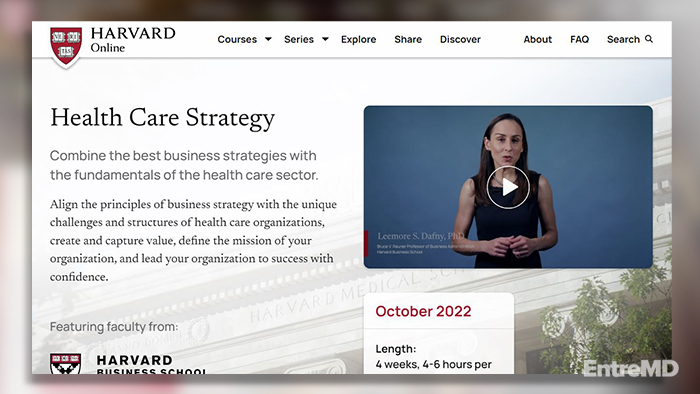 Health Care Strategy Course
