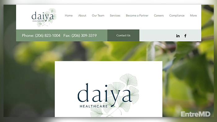 Daiya Healthcare Website