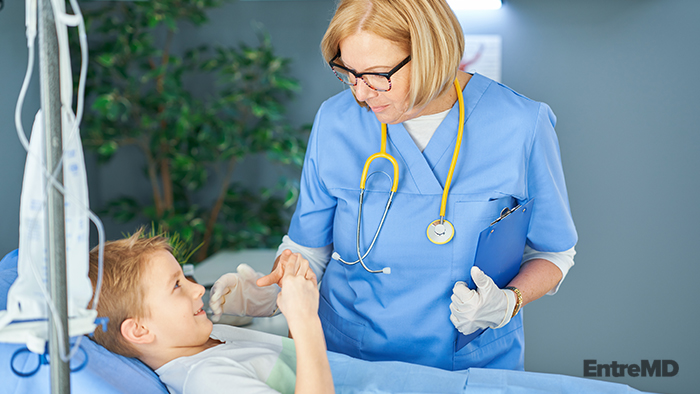 Doctor Treating Child Patient