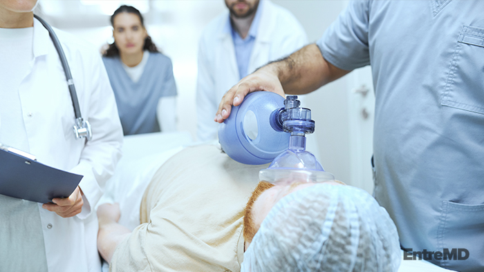 Emergency Medical Staff Treating a Patient