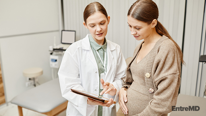 OBGYN Conducting Prenatal Checkup