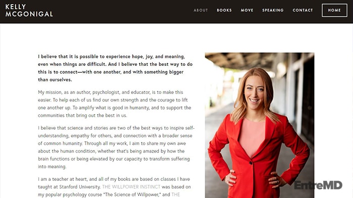 Kelly McGonigal Website