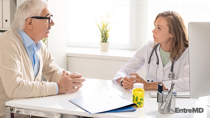 Medical Consultant Working With A Client