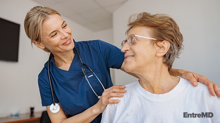 A Medical Resident With a Patient