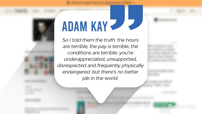 A Quote From Adam Kay