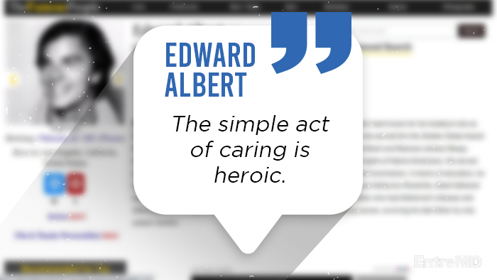 A Quote From Edward Albert