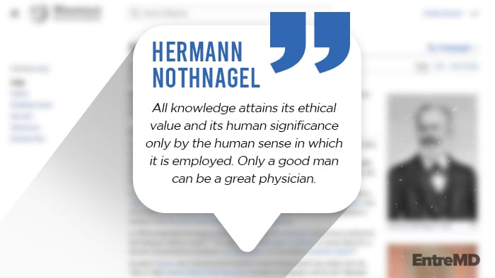 A Quote From Hermann Nothnagel