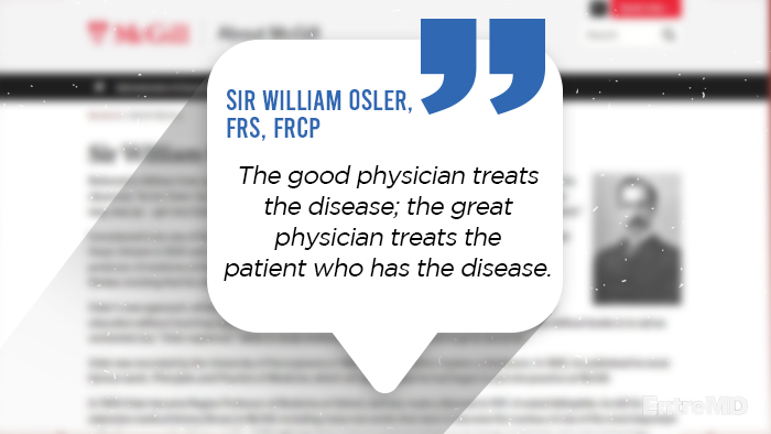 A Quote From Sir William Osler