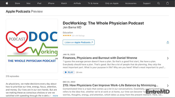 DocWorking The Whole Physician Podcast