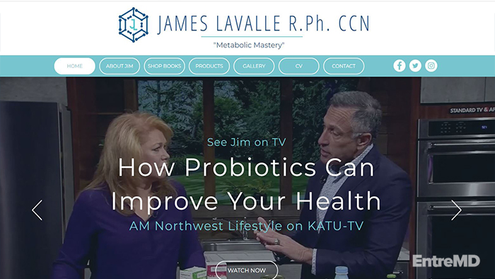 Dr. James LaValle RPh CCN Website