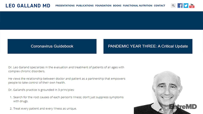 Dr. Leo Galland MD Website