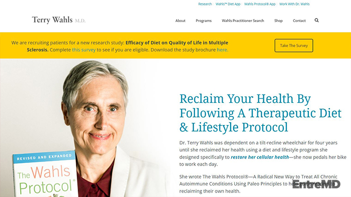 Dr. Terry Wahl MD Website