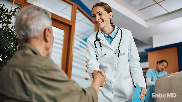 A Doctor Meeting With a Patient