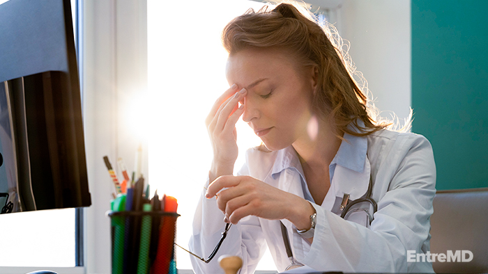 A Doctor Suffering From Burnout