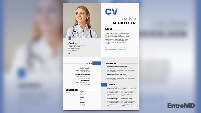 A Physician Template CV