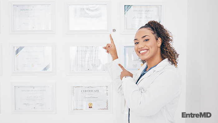 Physician Licenses Awards and Certifications