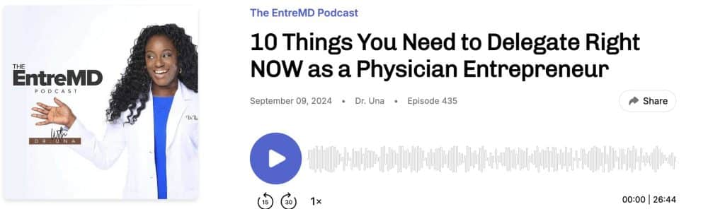 Physician Entrepreneurs